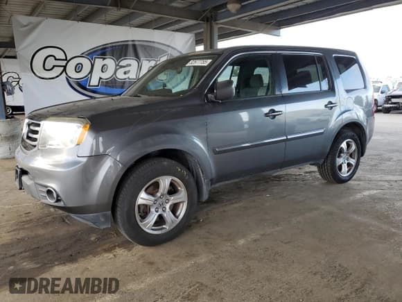 ✅ 2013 Honda Pilot EX-L • VIN: 5FNYF3H71DB009074 • Lot: 82677755. Listed on Copart with 162,886 mi. Free auction sales archive from the USA and detailed vehicle history report at DreamBid. Image 1.