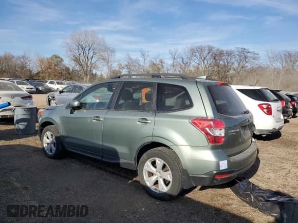 ✅ 2016 Subaru Forester Premium • VIN: JF2SJAFC4GH461566 • Lot: 92465815. Listed on Copart with 125,664 mi. Free auction sales archive from the USA and detailed vehicle history report at DreamBid. Image 2.