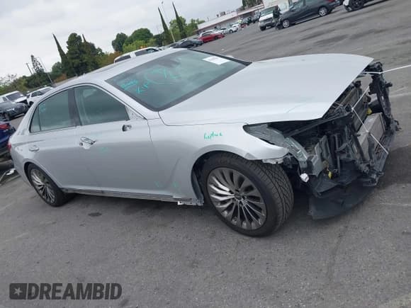 ✅ 2017 Genesis G90 Premium • VIN: KMHG34JA4HU034088 • Lot: 42180397. Listed on IAAI with 123,318 mi. Free auction sales archive from the USA and detailed vehicle history report at DreamBid. Image 14.