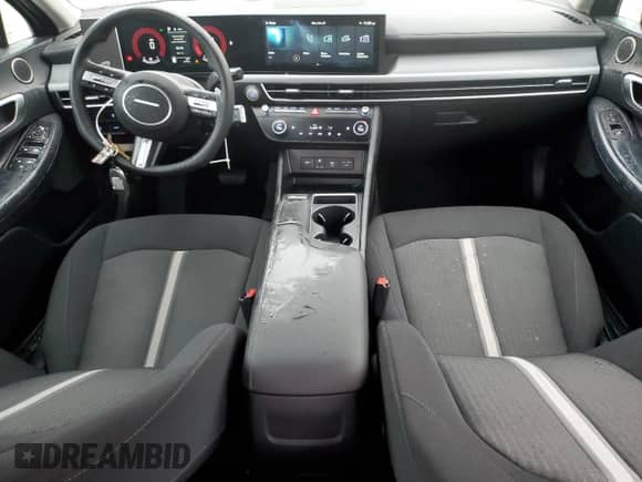 2025 Hyundai Sonata SEL with VIN KMHL64JA6SA502773, listed as a Copart auction lot 90327405 with 6,770 mi miles and Salvage title. Bid and sale history available at DreamBid. Image 8.