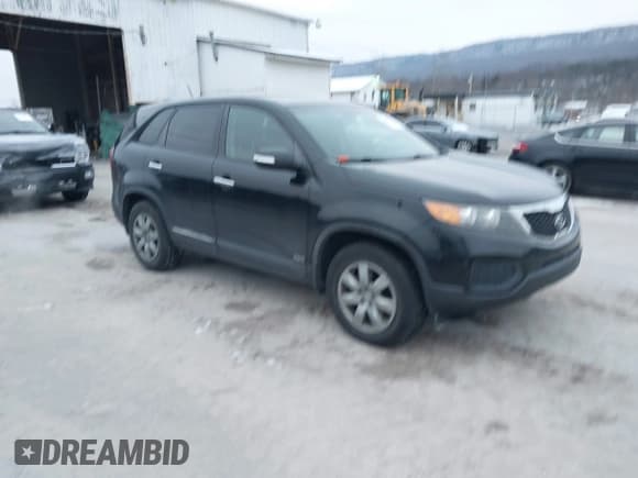 ✅ 2012 Kia Sorento LX • VIN: 5XYKTCA62CG244834 • Lot: 43853742. Listed on IAAI with 155,924 mi. Free auction sales archive from the USA and detailed vehicle history report at DreamBid. Image 1.