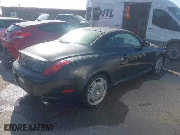 ✅ 2003 Lexus SC 430 • VIN: JTHFN48YX30037475 • Lot: 42631607. Listed on IAAI with 167,622 mi. Free auction sales archive from the USA and detailed vehicle history report at DreamBid. Image 4.