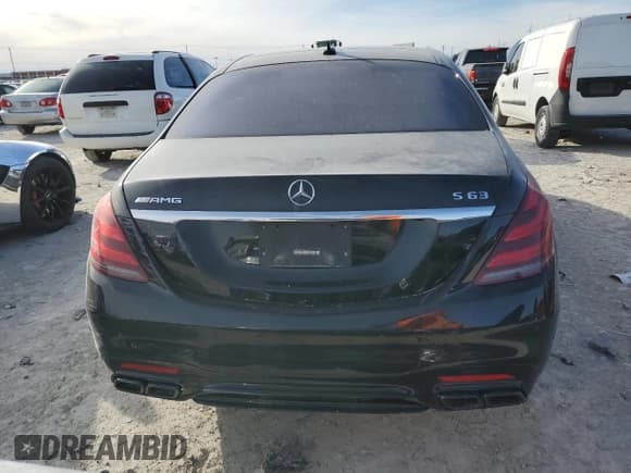 ✅ 2019 Mercedes-Benz S 63 AMG • VIN: WDDUG8JB9KA458473 • Lot: 83968594. Wystawiony na Copart z przebiegiem Nie podano. Bezpłatny archiwum sprzedaży aukcyjnych z USA i szczegółowy raport historii pojazdu na DreamBid. Zdjęcie 6.