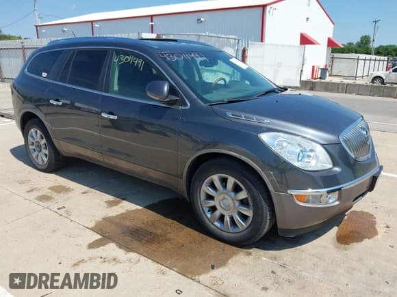✅ 2012 Buick Enclave Premium • VIN: 5GAKVDED6CJ308318 • Lot: 43011491. Listed on IAAI with 159,711 mi. Free auction sales archive from the USA and detailed vehicle history report at DreamBid. Image 1.