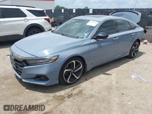 ✅ 2022 Honda Accord Sport • VIN: 1HGCV2F33NA014800 • Лот: 42674578. Опубликован ранее на IAAI с пробегом 75 965 миль. Бесплатный доступ к архиву аукционных продаж из США и подробный отчёт об истории автомобиля на DreamBid. Изображение 2.