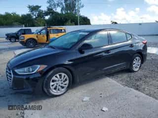 2017 Hyundai Elantra SE z VIN 5NPD74LF1HH200730, wystawiony jako Copart lot #81744435 z przebiegiem 79 508 mil mil oraz Szkoda całkowita • Salvage title. Historia ofert i sprzedaży dostępna na DreamBid. Obrazek 1.