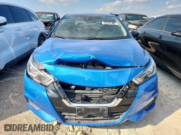 ✅ 2021 Nissan Versa S • VIN: 3N1CN8DV9ML858923 • Lot: 84943815. Listed on Copart with 45,736 mi. Free auction sales archive from the USA and detailed vehicle history report at DreamBid. Image 5.