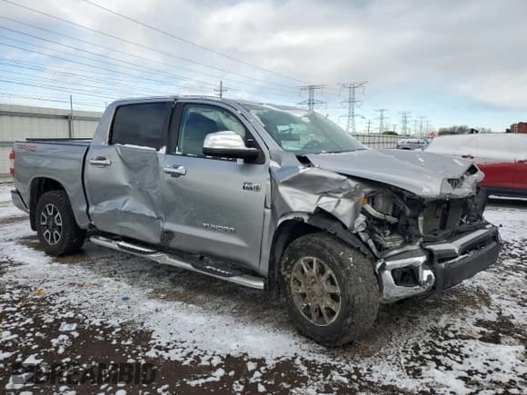 ✅ 2020 Toyota Tundra Limited • VIN: 5TFHY5F18LX917904 • Лот: 91450955. Опубликован ранее на Copart с пробегом 80 778 миль. Бесплатный доступ к архиву аукционных продаж из США и подробный отчёт об истории автомобиля на DreamBid. Изображение 4.