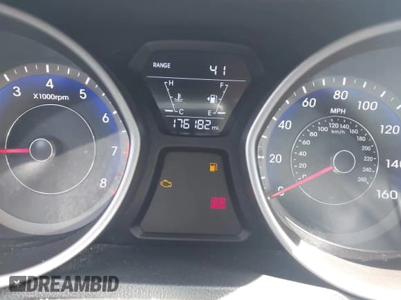 ✅ 2015 Hyundai Elantra Sport • VIN: KMHDH4AH8FU371877 • Lot: 43105376. Listed on IAAI with 176,182 mi. Free auction sales archive from the USA and detailed vehicle history report at DreamBid. Image 7.