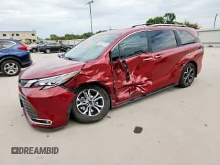 ✅ 2025 Toyota Sienna Platinum • VIN: 5TDESKFC3SS173234 • Lot: 63481295. Listed on Copart with Not provided. Free auction sales archive from the USA and detailed vehicle history report at DreamBid. Image 1.