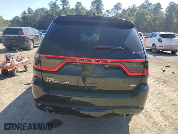 2023 Dodge Durango R/T Plus with VIN 1C4SDHCT7PC555411, listed as a Copart auction lot 85007535 with 53,022 mi miles and Salvage title. Bid and sale history available at DreamBid. Image 6.