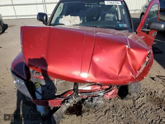 2008 Dodge Dakota Laramie with VIN 1D7HW58N68S602809, listed as a Copart auction lot 77963754 with Not provided miles and Salvage title. Bid and sale history available at DreamBid. Image 12.