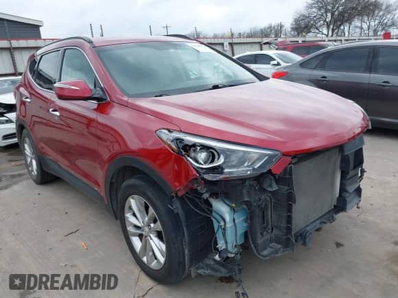 2017 Hyundai Santa Fe 2.0T z VIN 5XYZU4LA6HG409438, wystawiony jako IAAI lot #41680534 z przebiegiem 84 035 mil mil oraz . Historia ofert i sprzedaży dostępna na DreamBid. Obrazek 1.