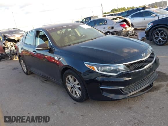 ✅ 2018 Kia Optima LX • VIN: 5XXGT4L33JG223751 • Lot: 43704339. Listed on IAAI with 288,861 mi. Free auction sales archive from the USA and detailed vehicle history report at DreamBid. Image 1.