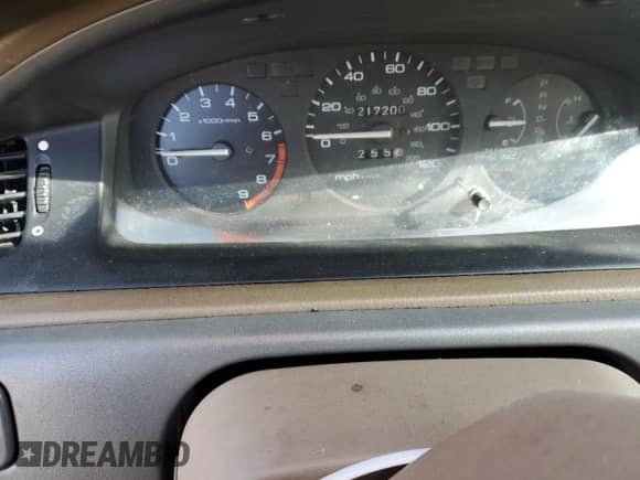 1992 Honda Civic with VIN 1HGEG8655NL072855, listed as a Copart auction lot 53255425 with 217,200 mi miles and Clean title. Bid and sale history available at DreamBid. Image 9.