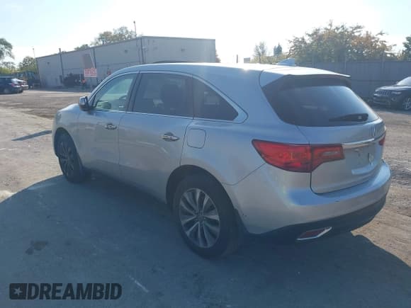 ✅ 2015 Acura MDX Technology • VIN: 5FRYD4H42FB031684 • Lot: 43467378. Wystawiony na IAAI z przebiegiem 160 019 mil. Bezpłatny archiwum sprzedaży aukcyjnych z USA i szczegółowy raport historii pojazdu na DreamBid. Zdjęcie 3.