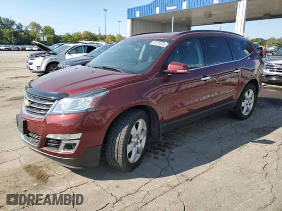 2017 Chevrolet Traverse LT with VIN 1GNKVGKD5HJ161976, listed as a Copart auction lot 80530855 with 133,661 mi miles and Salvage title. Bid and sale history available at DreamBid. Image 1.
