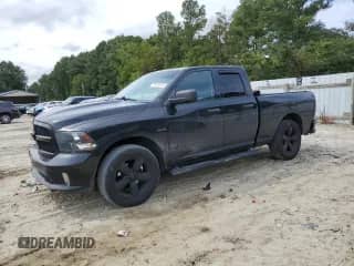 2016 Ram 1500 Express with VIN 1C6RR7FT3GS291378, listed as a Copart auction lot 71971015 with 136,509 mi miles and Salvage title. Bid and sale history available at DreamBid. Image 1.