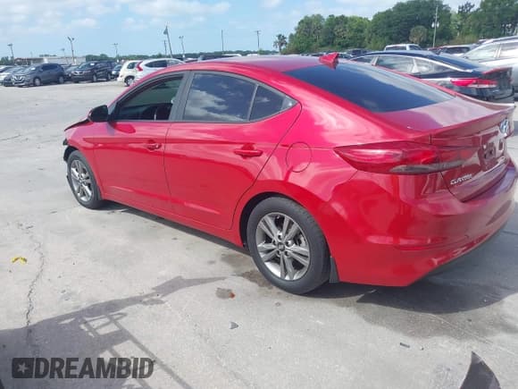 ✅ 2018 Hyundai Elantra Limited • VIN: 5NPD84LF6JH309042 • Lot: 41951054. Listed on IAAI with 142,344 mi. Free auction sales archive from the USA and detailed vehicle history report at DreamBid. Image 3.