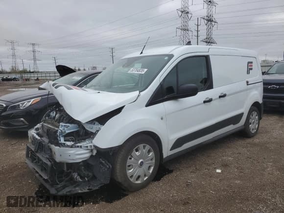 ✅ 2020 Ford Transit Connect XL • VIN: NM0LS7E23L1445435 • Lot: 53704835. Listed on Copart with 100,883 mi. Free auction sales archive from the USA and detailed vehicle history report at DreamBid. Image 1.
