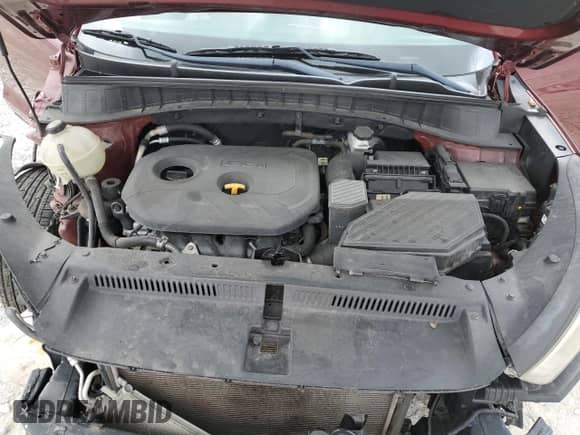 2017 Hyundai Tucson SE Plus with VIN KM8J33A43HU448294, listed as a Copart auction lot 69473255 with 126,527 mi miles and Salvage title. Bid and sale history available at DreamBid. Image 12.