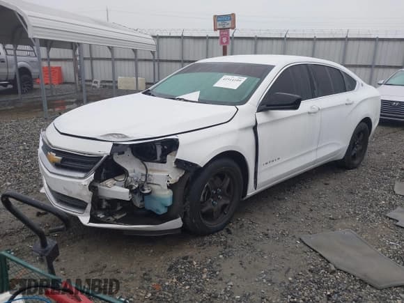 ✅ 2016 Chevrolet Impala LS • VIN: 2G11X5SA7G9159951 • Lot: 41914109. Listed on IAAI with 135,432 mi. Free auction sales archive from the USA and detailed vehicle history report at DreamBid. Image 2.