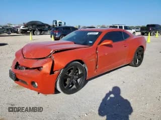 ✅ 2012 Chevrolet Camaro 2LT • VIN: 2G1FC1E31C9151569 • Lot: 92192855. Listed on Copart with 140,864 mi. Free auction sales archive from the USA and detailed vehicle history report at DreamBid. Image 1.