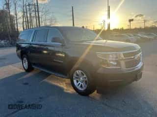2015 Chevrolet Suburban z VIN 1GNSKHEC4FR252172, wystawiony jako Copart lot #91075985 z przebiegiem 213 365 mil mil oraz Czysty tytuł • Clean title. Historia ofert i sprzedaży dostępna na DreamBid. Obrazek 1.