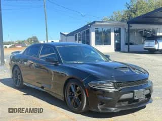 2019 Dodge Charger R/T with VIN 2C3CDXCT4KH522553, listed as a Copart auction lot 90385655 with 56,204 mi miles and Salvage title. Bid and sale history available at DreamBid. Image 1.