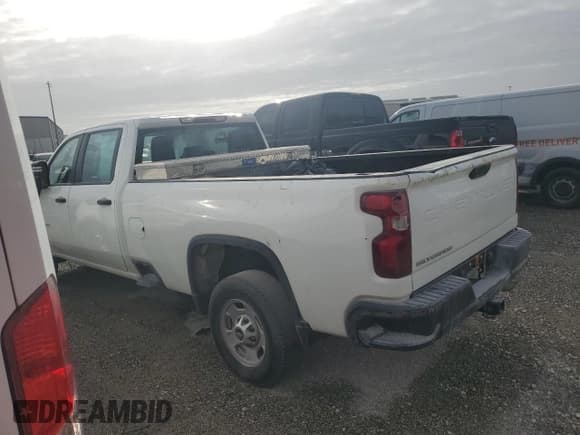 ✅ 2022 Chevrolet Silverado 2500HD Work Truck • VIN: 1GC4WLE78NF227125 • Lot: 67079814. Listed on Copart with 49,291 mi. Free auction sales archive from the USA and detailed vehicle history report at DreamBid. Image 2.