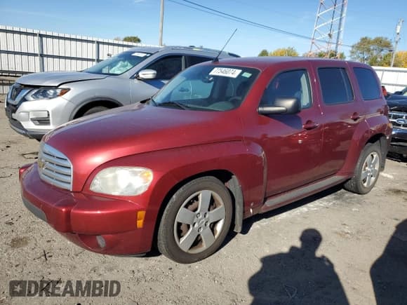 ✅ 2008 Chevrolet HHR LS • VIN: 3GNDA13D58S580036 • Lot: 77546074. Listed on Copart with 105,237 mi. Free auction sales archive from the USA and detailed vehicle history report at DreamBid. Image 1.