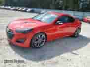 2014 Hyundai Genesis Coupe Grand Touring z VIN KMHHU6KJ4EU117611, wystawiony jako Copart lot #68989274 z przebiegiem 116 495 mil mil oraz Czysty tytuł • Clean title. Historia ofert i sprzedaży dostępna na DreamBid. Obrazek 1.