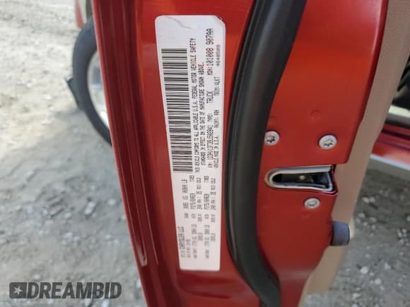 ✅ 2009 Dodge 1500 Laramie • VIN: 1D3HV13T39J502841 • Lot: 57079625. Wystawiony na Copart z przebiegiem 99 130 mil. Bezpłatny archiwum sprzedaży aukcyjnych z USA i szczegółowy raport historii pojazdu na DreamBid. Zdjęcie 12.