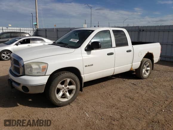 2008 Dodge 1500 SLT с VIN 1D7HU18NX8J226989, выставлен на аукционе Copart как лот 71558254 с пробегом 155 984 миль миль и Списание • Salvage title. История ставок и продаж доступна на DreamBid. Изображение 1.
