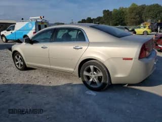 ✅ 2012 Chevrolet Malibu 1LT • VIN: 1G1ZC5E07CF337473 • Lot: 72782644. Listed on Copart with 55,485 mi. Free auction sales archive from the USA and detailed vehicle history report at DreamBid. Image 2.