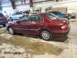 2004 Hyundai Sonata GLS with VIN KMHWF35HX4A935658, listed as a Copart auction lot 43435935 with 21,896 mi miles and Salvage title. Bid and sale history available at DreamBid. Image 2.