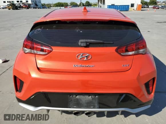 2020 Hyundai Veloster Turbo с VIN KMHTH6AB4LU030250, выставлен на аукционе Copart как лот 74720414 с пробегом 64 548 миль миль и Списание • Salvage title. История ставок и продаж доступна на DreamBid. Изображение 6.