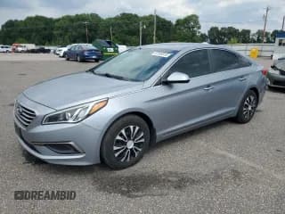 ✅ 2016 Hyundai Sonata 2.4L • VIN: 5NPE24AFXGH314679 • Лот: 67595515. Опубликован ранее на Copart с пробегом 124 540 миль. Бесплатный доступ к архиву аукционных продаж из США и подробный отчёт об истории автомобиля на DreamBid. Изображение 1.