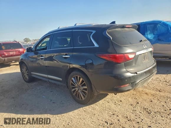 ✅ 2016 Infiniti QX60 • VIN: 5N1AL0MN8GC509727 • Lot: 94570575. Listed on Copart with 131,578 mi. Free auction sales archive from the USA and detailed vehicle history report at DreamBid. Image 2.