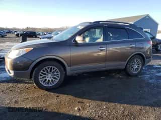 2012 Hyundai Veracruz Limited z VIN KM8NUDCC6CU191617, wystawiony jako Copart lot #42815465 z przebiegiem 242 257 mil mil oraz Czysty tytuł • Clean title. Historia ofert i sprzedaży dostępna na DreamBid. Obrazek 1.