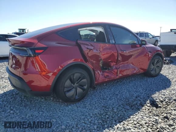 ✅ 2026 Tesla Model Y Long Range Launch Series • VIN: 7SAYGDEE2TA397727 • Lot: 91557475. Listed on Copart with 4,349 mi. Free auction sales archive from the USA and detailed vehicle history report at DreamBid. Image 3.