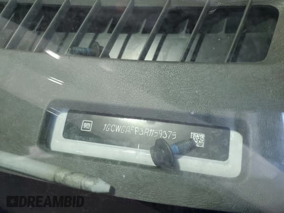 ✅ 2024 Chevrolet Express Cargo • VIN: 1GCWGAFP3R1159375 • Lot: 69981855. Listed on Copart with 13,123 mi. Free auction sales archive from the USA and detailed vehicle history report at DreamBid. Image 13.