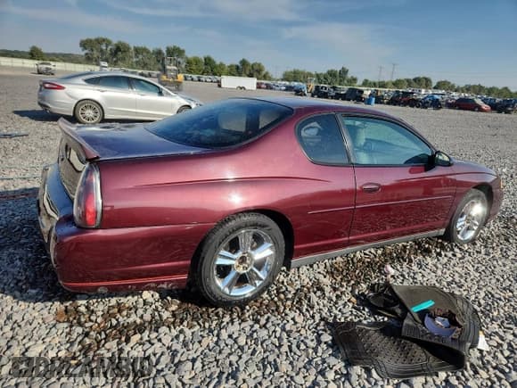 ✅ 2004 Chevrolet Monte Carlo LS • VIN: 2G1WW12E849246161 • Lot: 80454475. Listed on Copart with 185,609 mi. Free auction sales archive from the USA and detailed vehicle history report at DreamBid. Image 3.
