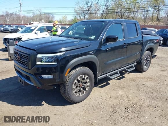 ✅ 2024 Nissan Frontier SV • VIN: 1N6ED1EK8RN656812 • Lot: 42071048. Listed on IAAI with 18,276 mi. Free auction sales archive from the USA and detailed vehicle history report at DreamBid. Image 18.