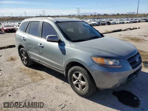 ✅ 2007 Hyundai Santa Fe GLS • VIN: 5NMSG13D17H106086 • Lot: 87237624. Listed on Copart with 186,065 mi. Free auction sales archive from the USA and detailed vehicle history report at DreamBid. Image 4.