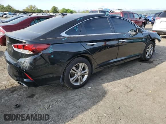 ✅ 2019 Hyundai Sonata SEL • VIN: 5NPE34AF6KH815431 • Lot: 50373433. Listed on Copart with 52,836 mi. Free auction sales archive from the USA and detailed vehicle history report at DreamBid. Image 3.
