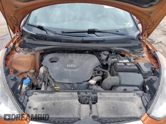 2012 Hyundai Veloster w/Red Int with VIN KMHTC6AD1CU022400, listed as a IAAI auction lot 43233734 with 203,900 mi miles and . Bid and sale history available at DreamBid. Image 10.