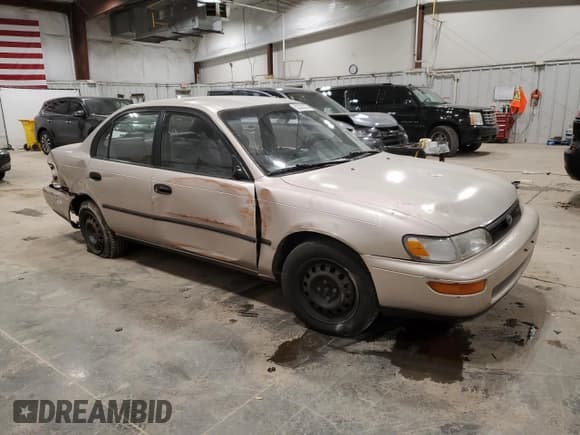 ✅ 1993 Toyota Corolla • VIN: 2T1AE09EXPC034886 • Lot: 52322325. Listed on Copart with 110,823 mi. Free auction sales archive from the USA and detailed vehicle history report at DreamBid. Image 4.