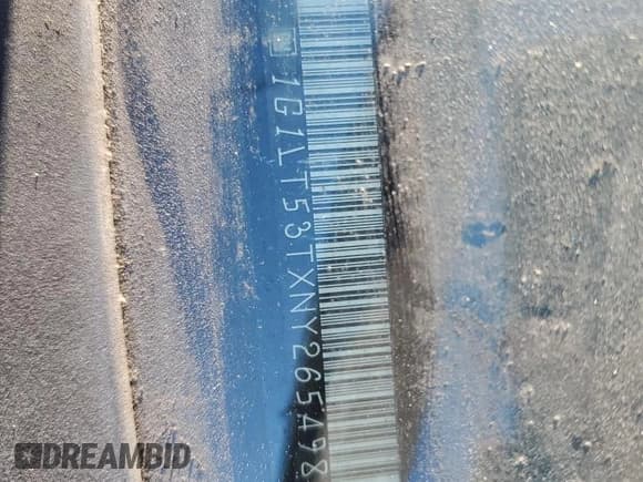 ✅ 1992 Chevrolet Corsica LT • VIN: 1G1LT53TXNY265498 • Лот: 82382045. Опубликован ранее на Copart с пробегом 316 183 миль. Бесплатный доступ к архиву аукционных продаж из США и подробный отчёт об истории автомобиля на DreamBid. Изображение 12.