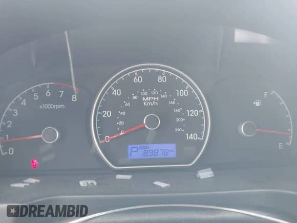 2010 Hyundai Elantra SE with VIN KMHDU4AD2AU163396, listed as a IAAI auction lot 42279380 with 89,878 mi miles and . Bid and sale history available at DreamBid. Image 7.